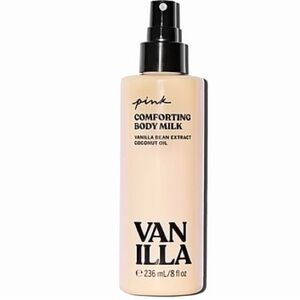 NEW VICTORIAS SECRET PINK VANILLA BODY MILK SPRAY Liquid Lotion Spritzer